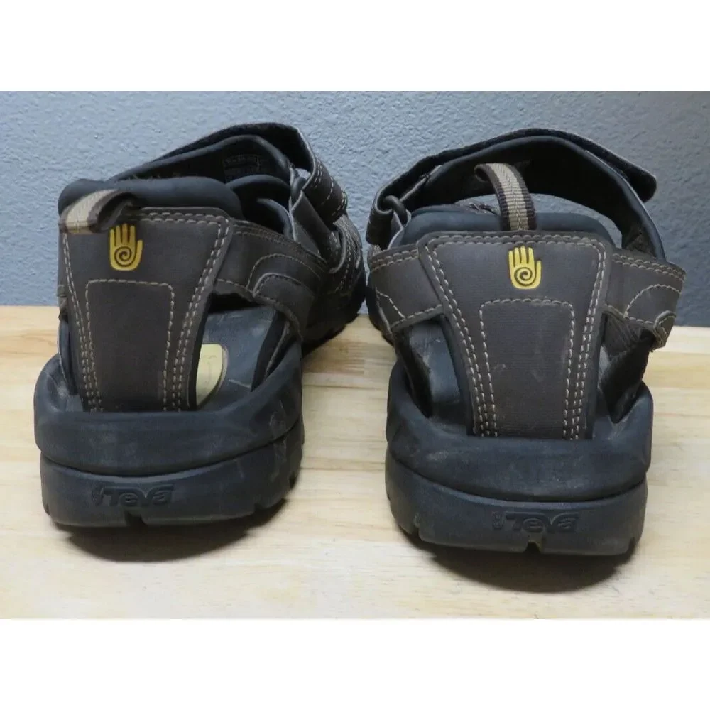 Teva Forebay Fisherman‎ Sport Hiking Sandals Brown ShocPad 1001116 Mens Size 11